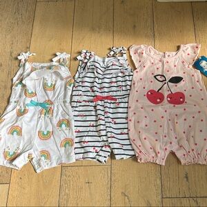 Gerber Peach Cherry Romper